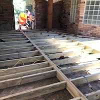 Covered Pavilion Deck